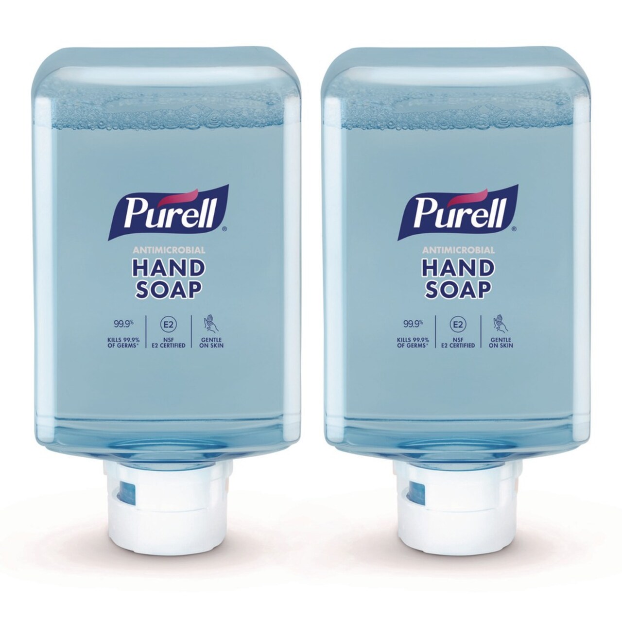 PURELL 1,200 mL Antimicrobial Foaming Hand Soap Refill for ES10 Dispensers - Fragrance-Free (2/Carton)